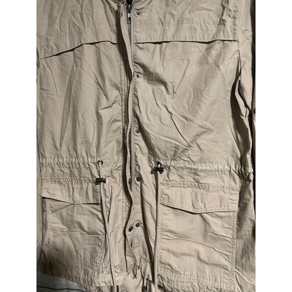 Velvet Heart Beige Lightweight Jacket Womens M Utility Style Zip-Up - Picture 4 of 8